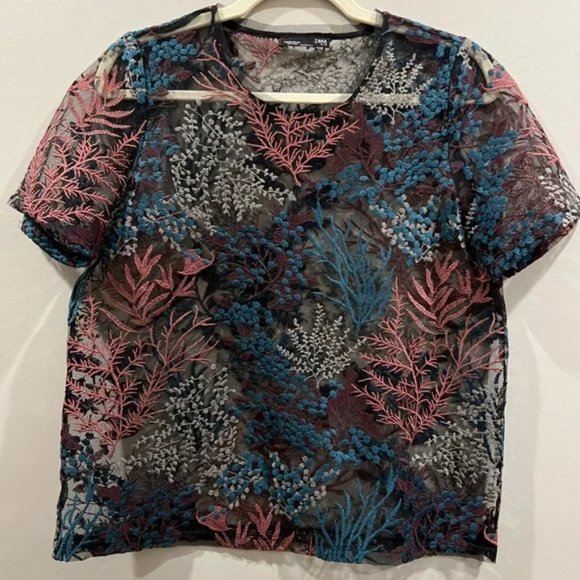 Zara Mesh top - Picture 5 of 5